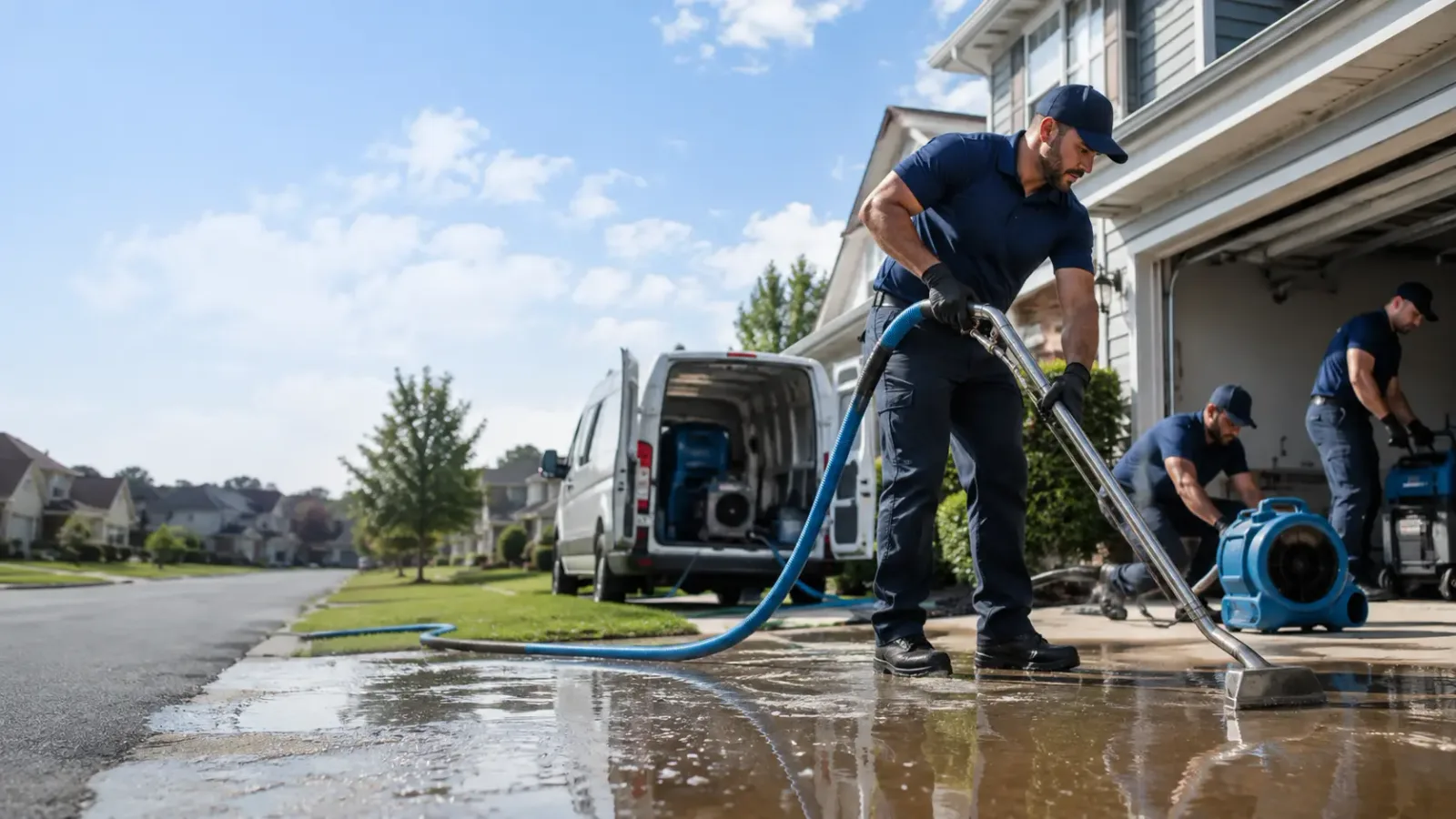 Flood Damage Restoration in North Olmsted, OH
